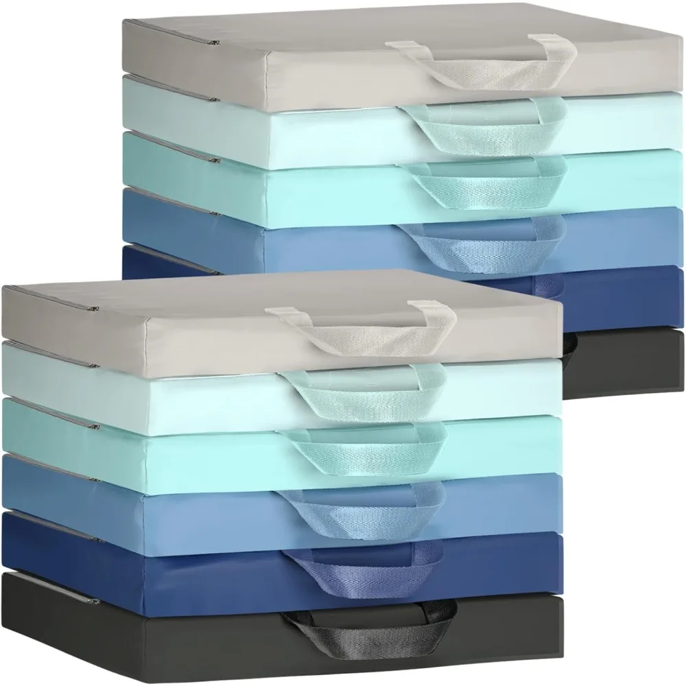 12 Pack Kids Floor Cushions, 15 Inch Waterproof Foam Square Seating with Carry Handle for Classroom
12 Pack Kids Floor Cushions, 15 Inch Waterproof Foam Square Seating with Carry Handle for Classroom