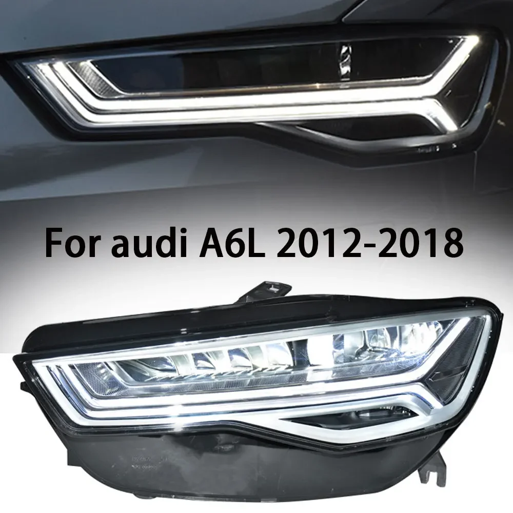 Head Lamp for Audi A6 Led Headlight Assembly 2012 2013 2014 2015 2016-2018 A6L Modified Full LED Matrix C7 Headlight Accessories
Head Lamp for Audi A6 Led Headlight Assembly 2012 2013 2014 2015 2016-2018 A6L Modified Full LED Matrix C7 Headlight Accessories