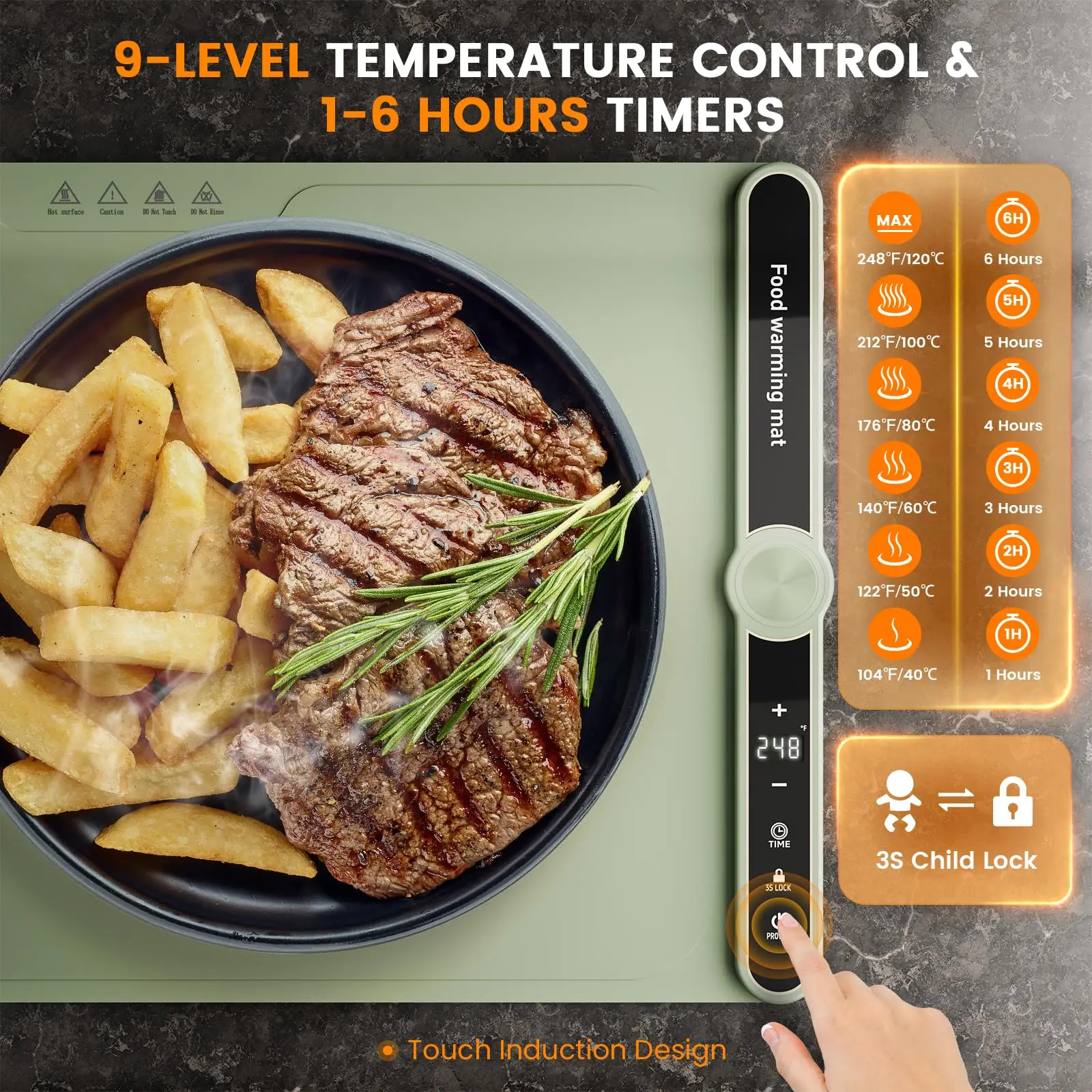 Разгревающий коврик для еды, коврик для подогрева еды, электрический поддон для подогрева буфетов, вечеринок и домашнего ежедневного использования, быстрое отопление в 10 лет, портативный
Разгревающий коврик для еды, коврик для подогрева еды, электрический поддон для подогрева буфетов, вечеринок и домашнего ежедневного использования, быстрое отопление в 10 лет, портативный