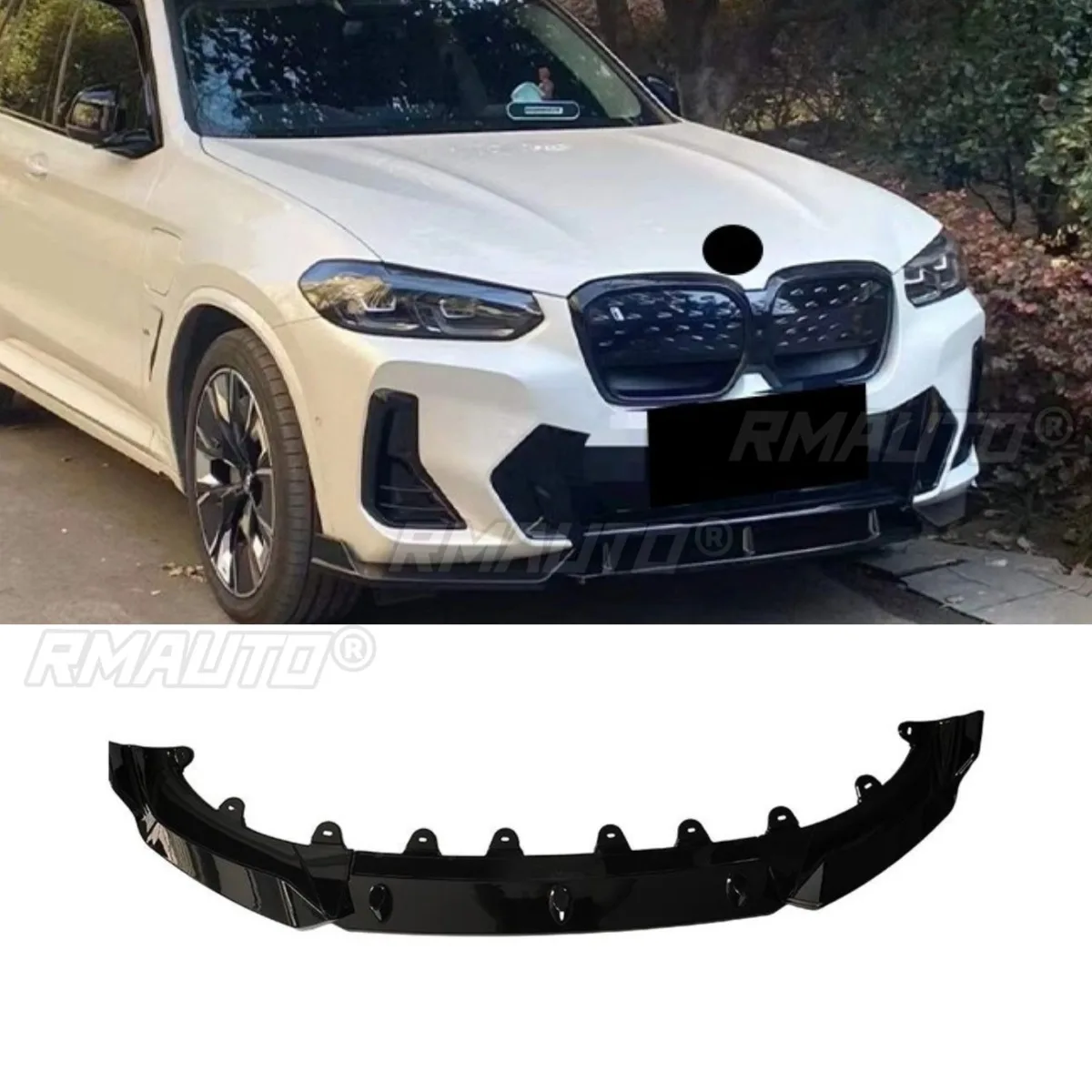 Car Front Bumper Lip Diffuser Spoiler Glossy Black Modification Part For BMW X3 X4 IX3 G01 G02 G08 2023+ Car Accessories
Car Front Bumper Lip Diffuser Spoiler Glossy Black Modification Part For BMW X3 X4 IX3 G01 G02 G08 2023+ Car Accessories