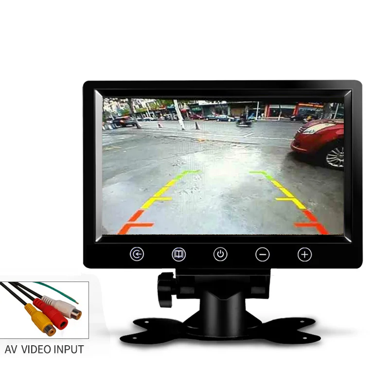 Регулируемая яркость 9-35 В, широкое напряжение 1024*600 пикселей, 2 AV-входа, 9-дюймовый реверсивный монитор, ЖК-экран для автомобиля, грузовика, автобуса
Регулируемая яркость 9-35 В, широкое напряжение 1024*600 пикселей, 2 AV-входа, 9-дюймовый реверсивный монитор, ЖК-экран для автомобиля, грузовика, автобуса
