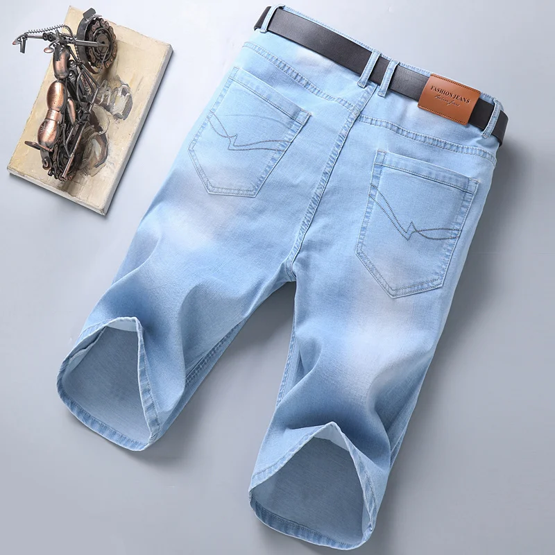 2023 Summer New Men's Slim Fit Short Jeans Fashion Cotton Stretch Vintage Denim s Grey Blue Pants Male Brand Clothes
2023 Summer New Men's Slim Fit Short Jeans Fashion Cotton Stretch Vintage Denim s Grey Blue Pants Male Brand Clothes