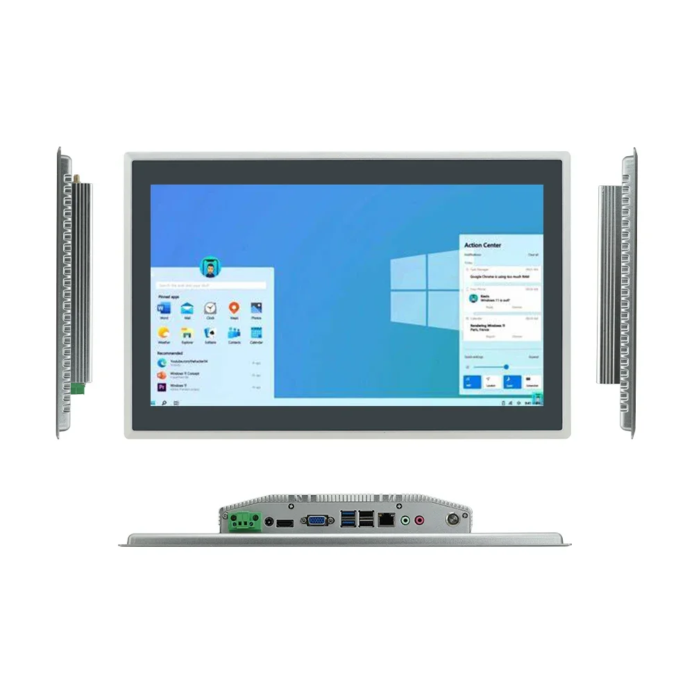 Hight Processor Window 15.6 17 21.5 Inch Multi-serial Touch Screen COM Lan Wifi Aluminum Alloy Industrial Panel Tactil Tablet Pc
Hight Processor Window 15.6 17 21.5 Inch Multi-serial Touch Screen COM Lan Wifi Aluminum Alloy Industrial Panel Tactil Tablet Pc