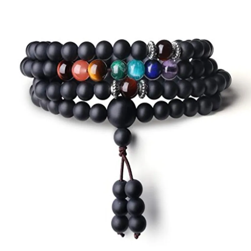 6mm Frosted Obsidian Chakras Bracelet Bangle Wear Wrap Trendy Karma Party Handmade Adjustable Women Prayer
6mm Frosted Obsidian Chakras Bracelet Bangle Wear Wrap Trendy Karma Party Handmade Adjustable Women Prayer