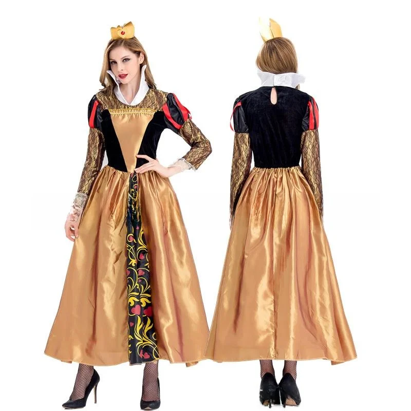 208 Новая игра orm Alice Princ Queen Костюм Хэллоуин Пар Одежда для выступлений Традиционная китайская праздничная одежда 
208 Новая игра orm Alice Princ Queen Костюм Хэллоуин Пар Одежда для выступлений Традиционная китайская праздничная одежда