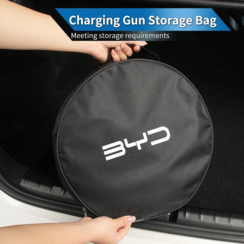 Oxford Cloth Car Charging Gun Storage Bag Trunk Small Storage Bag For BYD M6 G3 G5 T3 13 F3 F0 S6 S7 E5 Tang Song Qing Yuan Max
Oxford Cloth Car Charging Gun Storage Bag Trunk Small Storage Bag For BYD M6 G3 G5 T3 13 F3 F0 S6 S7 E5 Tang Song Qing Yuan Max
