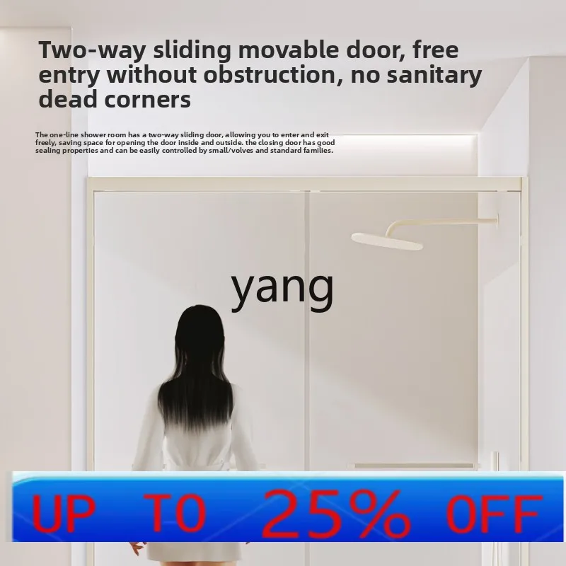 cx zigzag double sliding door shower room glass partition toilet isolation dry and wet separation milk white
cx zigzag double sliding door shower room glass partition toilet isolation dry and wet separation milk white