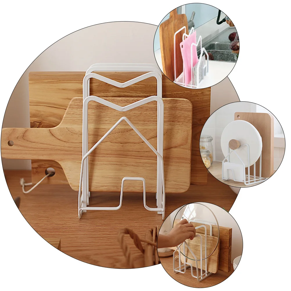 Cutlery Organizer Kitchen Rack Pot Lid Rest Holder Storage Cover Stand White Multifunctional
Cutlery Organizer Kitchen Rack Pot Lid Rest Holder Storage Cover Stand White Multifunctional