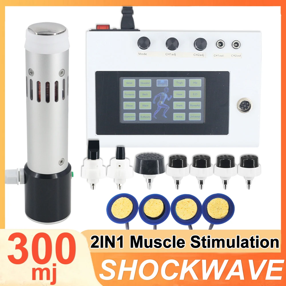 Shockwave Therapy Machine With 7 Massage Heads ED Treatment Physiotherapy Relaxation Pain Relief 2 in 1 Massager Health Care
Shockwave Therapy Machine With 7 Massage Heads ED Treatment Physiotherapy Relaxation Pain Relief 2 in 1 Massager Health Care