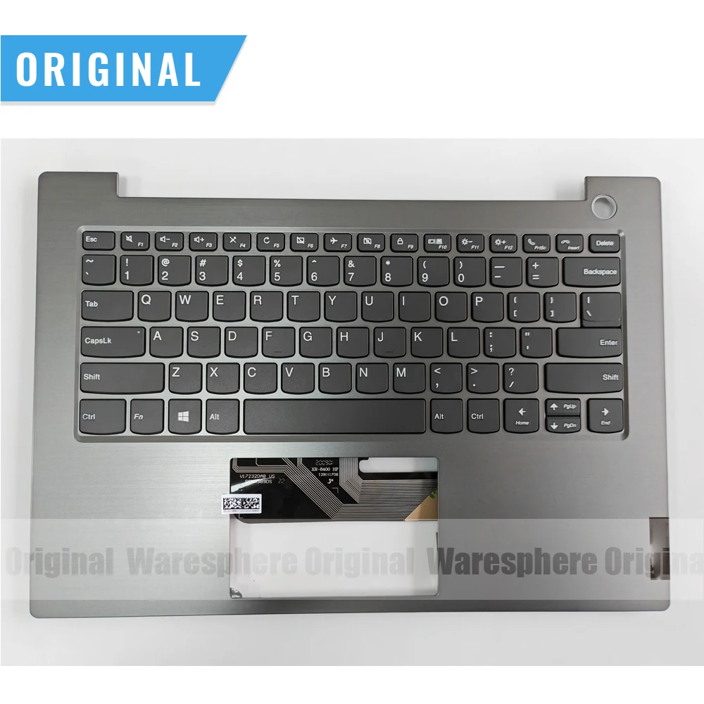 New Original Top Cover Upper Case for Lenovo ThinkBook 14-IML With Keyboard 5CB0W44419 Grey
New Original Top Cover Upper Case for Lenovo ThinkBook 14-IML With Keyboard 5CB0W44419 Grey