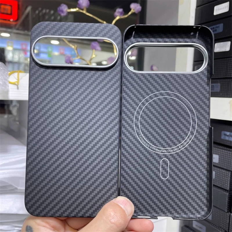 For Google Pixel 10 Pro XL Case Aramid Carbon Fiber Magnetic Case For MagSafe Thin Carbon Cover Shell
For Google Pixel 10 Pro XL Case Aramid Carbon Fiber Magnetic Case For MagSafe Thin Carbon Cover Shell