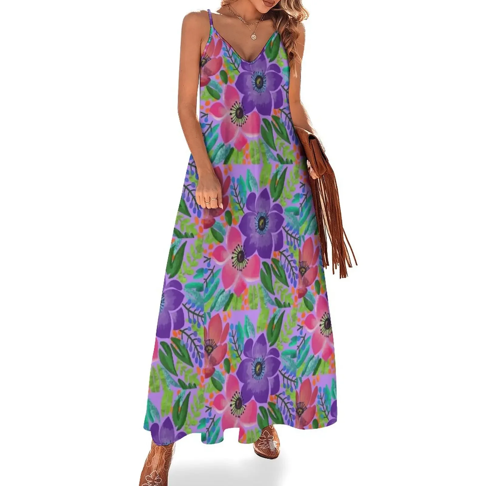 Tropical Floral background 4 Sleeveless Dress summer dress korean women women's summer dresses 2025 Dress
Tropical Floral background 4 Sleeveless Dress summer dress korean women women's summer dresses 2025 Dress