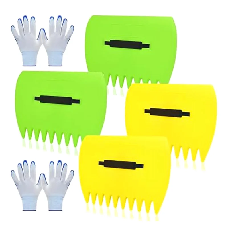 A29M-Garden Leaf Scoops & Gloves Set, 2 Pairs Of Lightweight, Adjustable-Handle Leaf Claws, High-Quality Plastic Hand Rakes
A29M-Garden Leaf Scoops & Gloves Set, 2 Pairs Of Lightweight, Adjustable-Handle Leaf Claws, High-Quality Plastic Hand Rakes