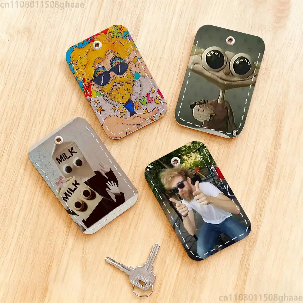 Jack Stauber Album Keychain Card Holder, Badge Credit Card Holder, Student ID Card Holder
Jack Stauber Album Keychain Card Holder, Badge Credit Card Holder, Student ID Card Holder