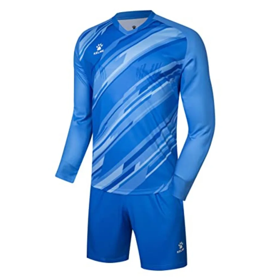 Комплект формы вратаря KELME Pro Set - футболка, шорты, носки с защитными вставками - мужская вратарская форма для взрослых
Комплект формы вратаря KELME Pro Set - футболка, шорты, носки с защитными вставками - мужская вратарская форма для взрослых
