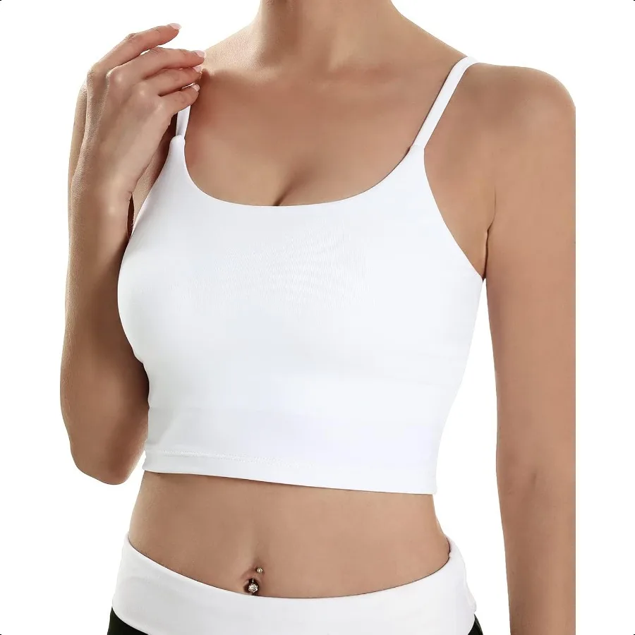 ECOPARTY Sports Bras for Women QuickDry Padded Wirefree Workout Crop Cute Tank Tops Camisole Yoga Fitn Running Gym
ECOPARTY Sports Bras for Women QuickDry Padded Wirefree Workout Crop Cute Tank Tops Camisole Yoga Fitn Running Gym