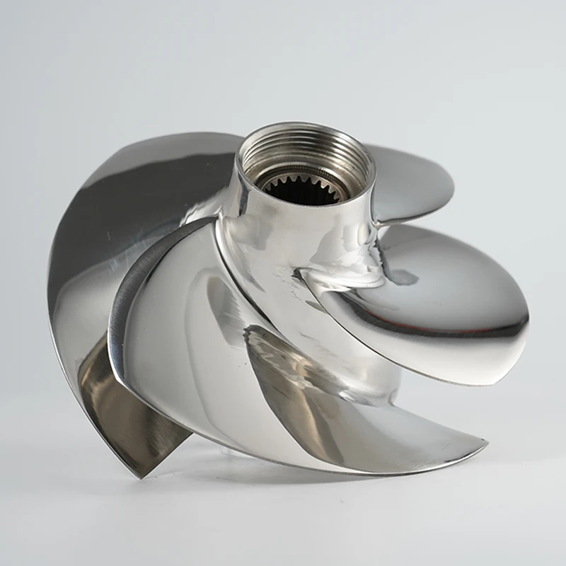 155.5mm Diameter 11/19 Pitch Seadoo Wake 155 GTS 130 / GTS Pro 130 PWC 4-Blade Jet Pump Impeller
155.5mm Diameter 11/19 Pitch Seadoo Wake 155 GTS 130 / GTS Pro 130 PWC 4-Blade Jet Pump Impeller