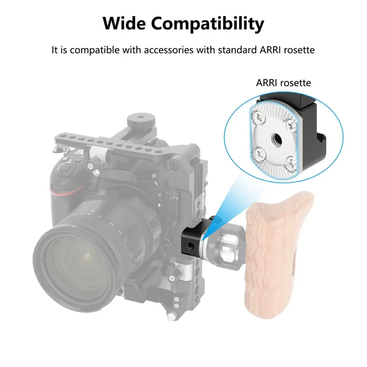Y69A NATO Rail Clamp with ARRI Standard Rosette for Camera Cage Shoulder Rig Monitor Cage Rig Photography Studio
Y69A NATO Rail Clamp with ARRI Standard Rosette for Camera Cage Shoulder Rig Monitor Cage Rig Photography Studio