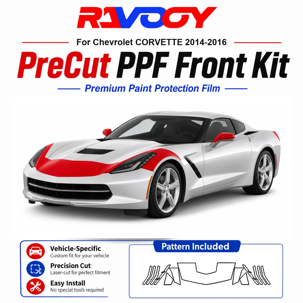 8.5mil TPU Precut PPF Kit For 2025-2026 Acura ADX - Hood, Partial Fenders & Full Mirror Set - Self-Healing Gloss Clear Bra Film
8.5mil TPU Precut PPF Kit For 2025-2026 Acura ADX - Hood, Partial Fenders & Full Mirror Set - Self-Healing Gloss Clear Bra Film