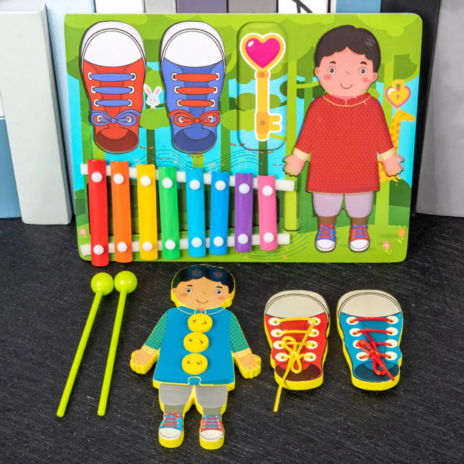 Interactive Learning Toy for 1-2 Year Olds - Engaging Activity for Developing Skills
Interactive Learning Toy for 1-2 Year Olds - Engaging Activity for Developing Skills