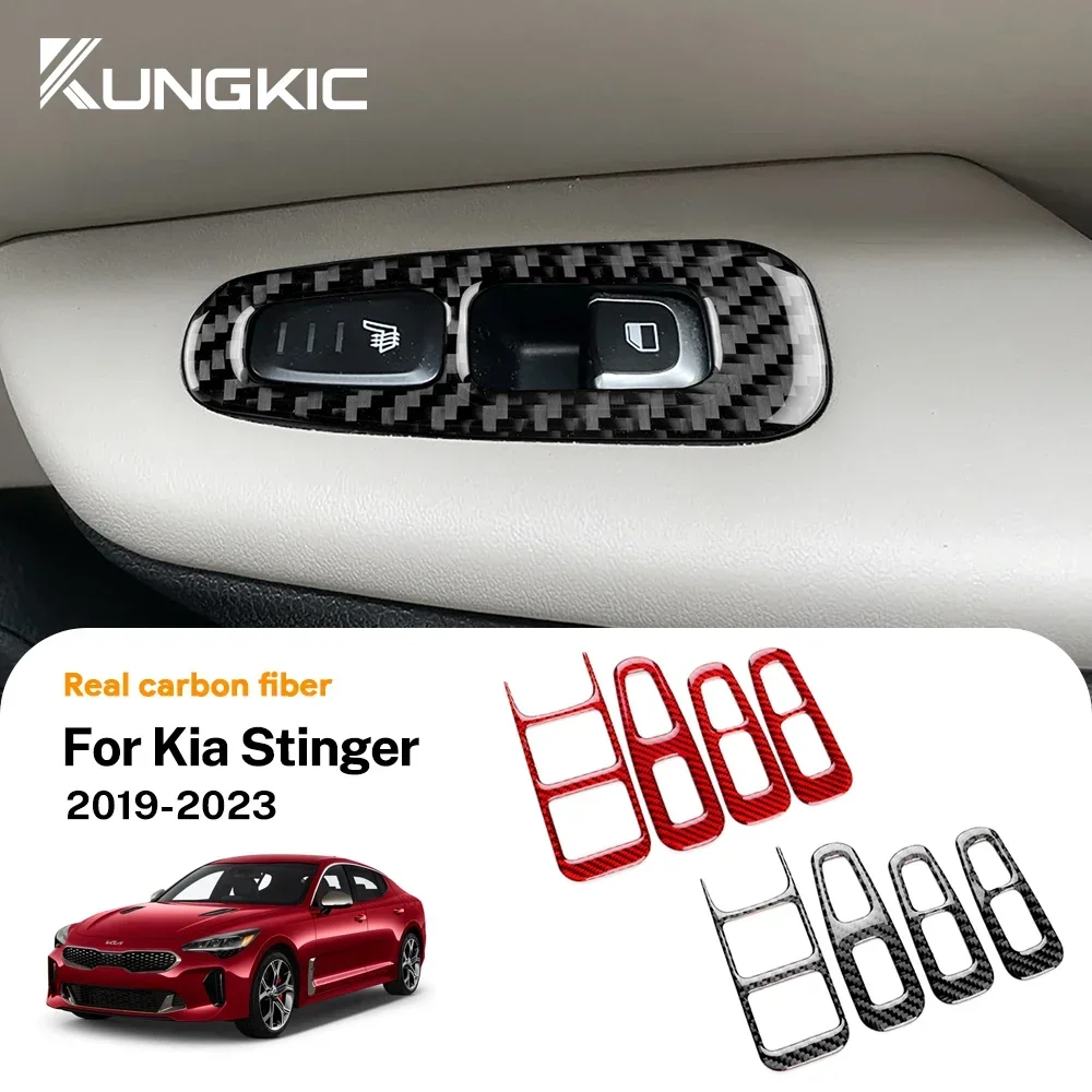 Настоящее мягкое углеродное волокно для 2019 2020 2021 2022 2023 KIA Stinger, кнопка на окно автомобиля, наклейка на панель, аксессуары для отделки с левым рулем и правым рулем
Настоящее мягкое углеродное волокно для 2019 2020 2021 2022 2023 KIA Stinger, кнопка на окно автомобиля, наклейка на панель, аксессуары для отделки с левым рулем и правым рулем