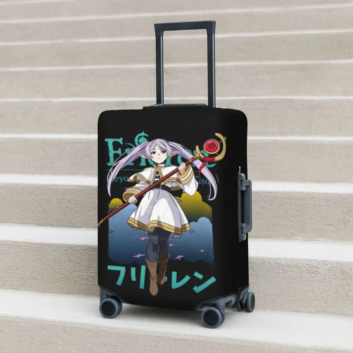 Frieren Beyond Journey's End Suitcase Cover Cruise Trip Vacation Elastic Luggage Case Protection
Frieren Beyond Journey's End Suitcase Cover Cruise Trip Vacation Elastic Luggage Case Protection
