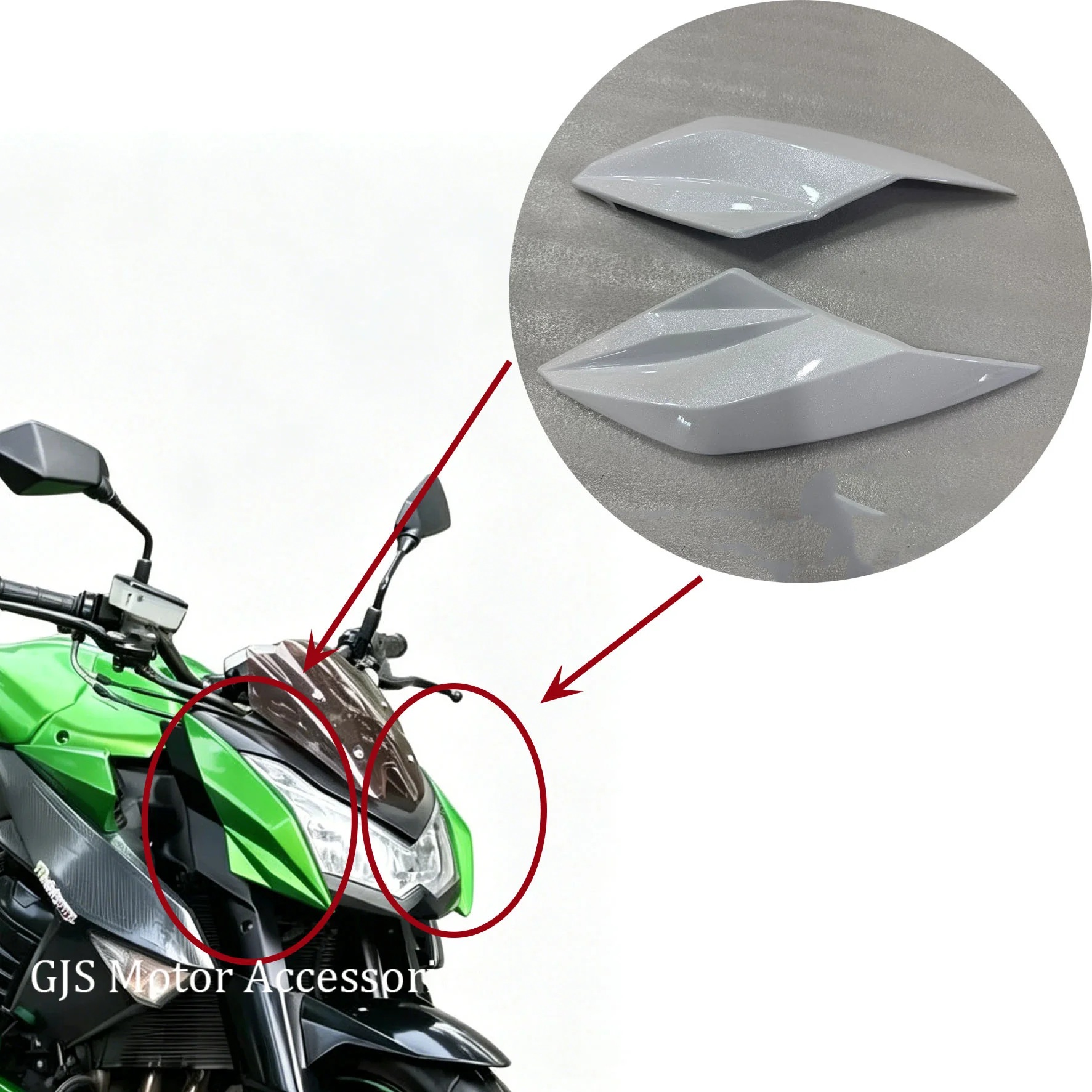 Front Nose Side Headlight Cover Headlight Head Front Side Bodywork Fairing For z1000 Z1000 2010 2011 2012 2013 years
Front Nose Side Headlight Cover Headlight Head Front Side Bodywork Fairing For z1000 Z1000 2010 2011 2012 2013 years