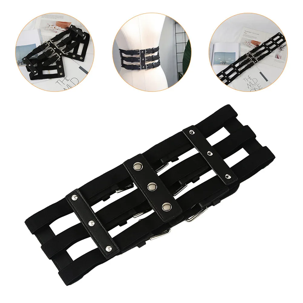 1Pcs Backless Waist Cincher Punk Belt for Women PU Fashionable Adjustable Waistband Perfect Gift for Girlfriend Wife
1Pcs Backless Waist Cincher Punk Belt for Women PU Fashionable Adjustable Waistband Perfect Gift for Girlfriend Wife