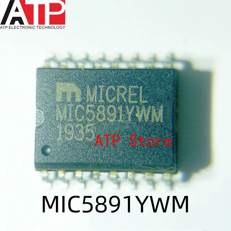 1-10 шт. новый оригинальный MIC5891YWM SOP-16 MIC5891YWM-TR защелки 8-битный последовательный вход с фиксацией микросхема драйвера
1-10 шт. новый оригинальный MIC5891YWM SOP-16 MIC5891YWM-TR защелки 8-битный последовательный вход с фиксацией микросхема драйвера