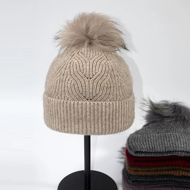 Hat Pompom Women Winter Beanie Knit Yak Down Warm Accessory For Girls Autumn Cold Weather Sports Skiing Outdoor Holiday 
Hat Pompom Women Winter Beanie Knit Yak Down Warm Accessory For Girls Autumn Cold Weather Sports Skiing Outdoor Holiday