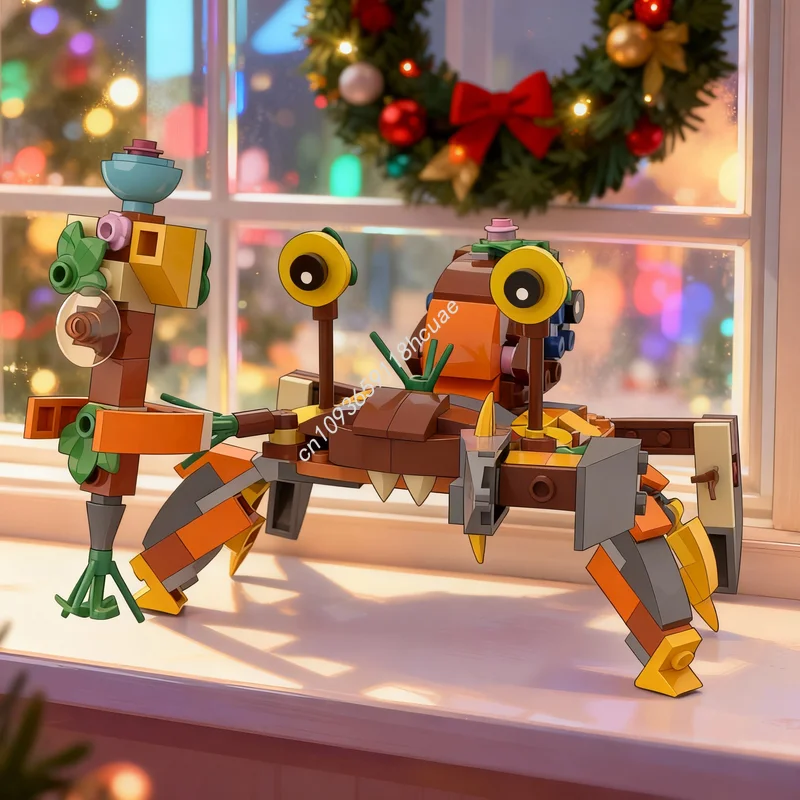 Набор конструктора MOC Creator 3 в 1: Модель краба Уодди, 182 детали. Сборные игрушки, идеи для самостоятельного творчества, развивающие подарки на Рождество.
Набор конструктора MOC Creator 3 в 1: Модель краба Уодди, 182 детали. Сборные игрушки, идеи для самостоятельного творчества, развивающие подарки на Рождество.