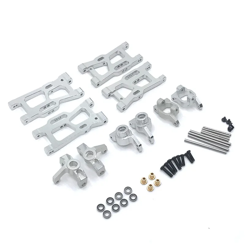 YSUN-2X Metal Steering Cup Swing Arm Upgrade Parts Kit For Wltoys 144001 1/14 124018 124019 1/12 RC Car Accessories,Silver
YSUN-2X Metal Steering Cup Swing Arm Upgrade Parts Kit For Wltoys 144001 1/14 124018 124019 1/12 RC Car Accessories,Silver