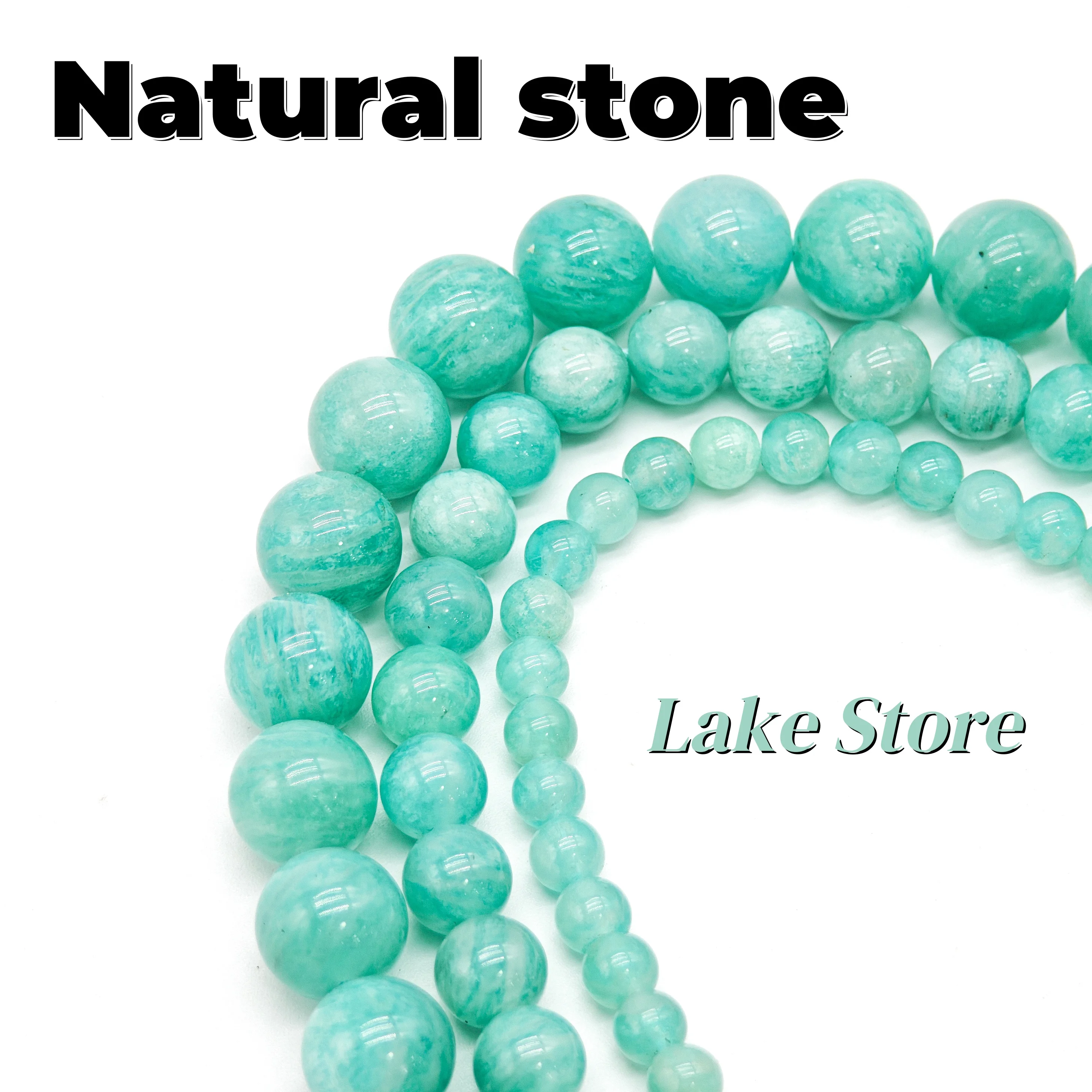 Trending Premium Natural Amazonite Beads, 4-12mm Round Blue-Green Loose Stone Beads for DIY Jewelry Making.Gift for Craft Lovers
Trending Premium Natural Amazonite Beads, 4-12mm Round Blue-Green Loose Stone Beads for DIY Jewelry Making.Gift for Craft Lovers
