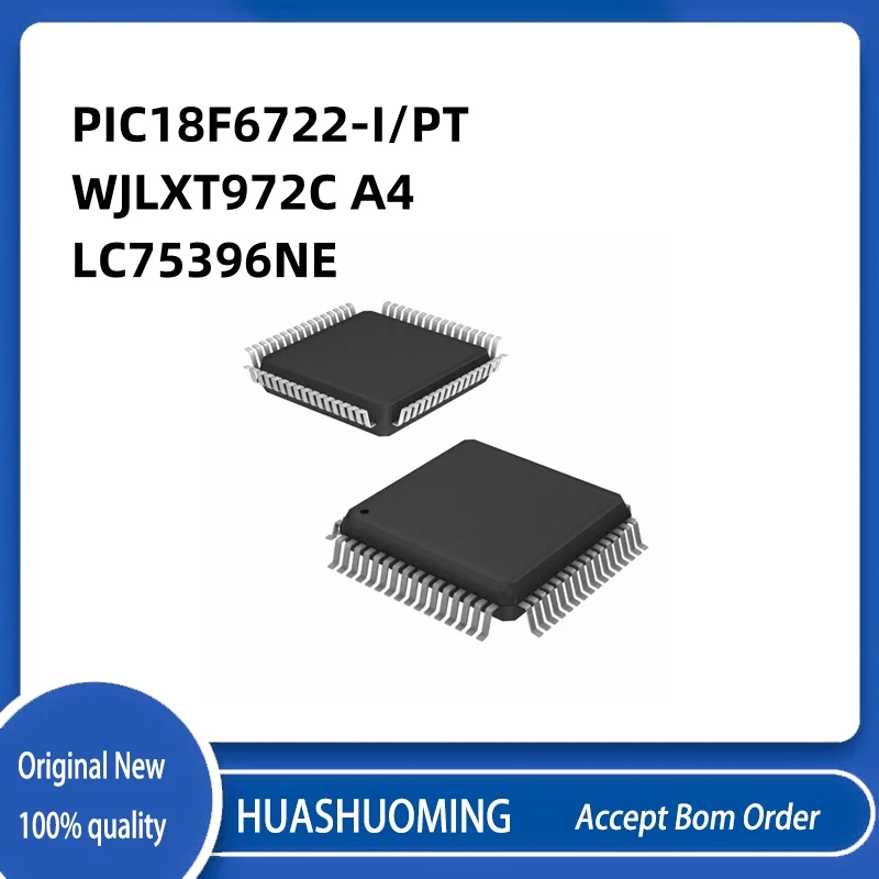 5pcs/lot NEW 18F6722 PIC18F6722 PIC18F6722-I/PT WJLXT972 WJLXT972C WJLXT972C A4 LC75396N LC75396NE QFP64
5pcs/lot NEW 18F6722 PIC18F6722 PIC18F6722-I/PT WJLXT972 WJLXT972C WJLXT972C A4 LC75396N LC75396NE QFP64