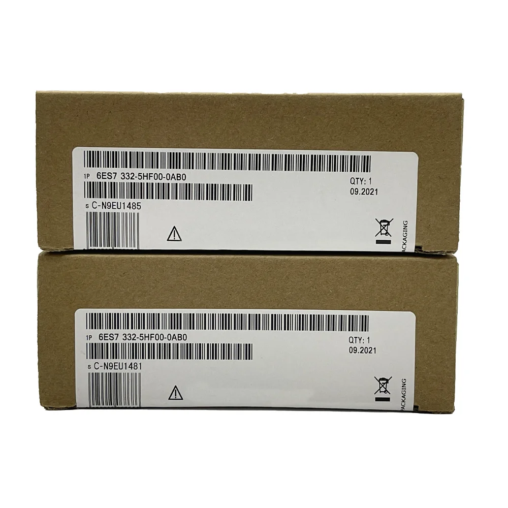 New 6ES7332-5HF00-0AB0 S7-300 PLC Programming Controller For Industrial Control Featuring Analog Output SM 332
New 6ES7332-5HF00-0AB0 S7-300 PLC Programming Controller For Industrial Control Featuring Analog Output SM 332