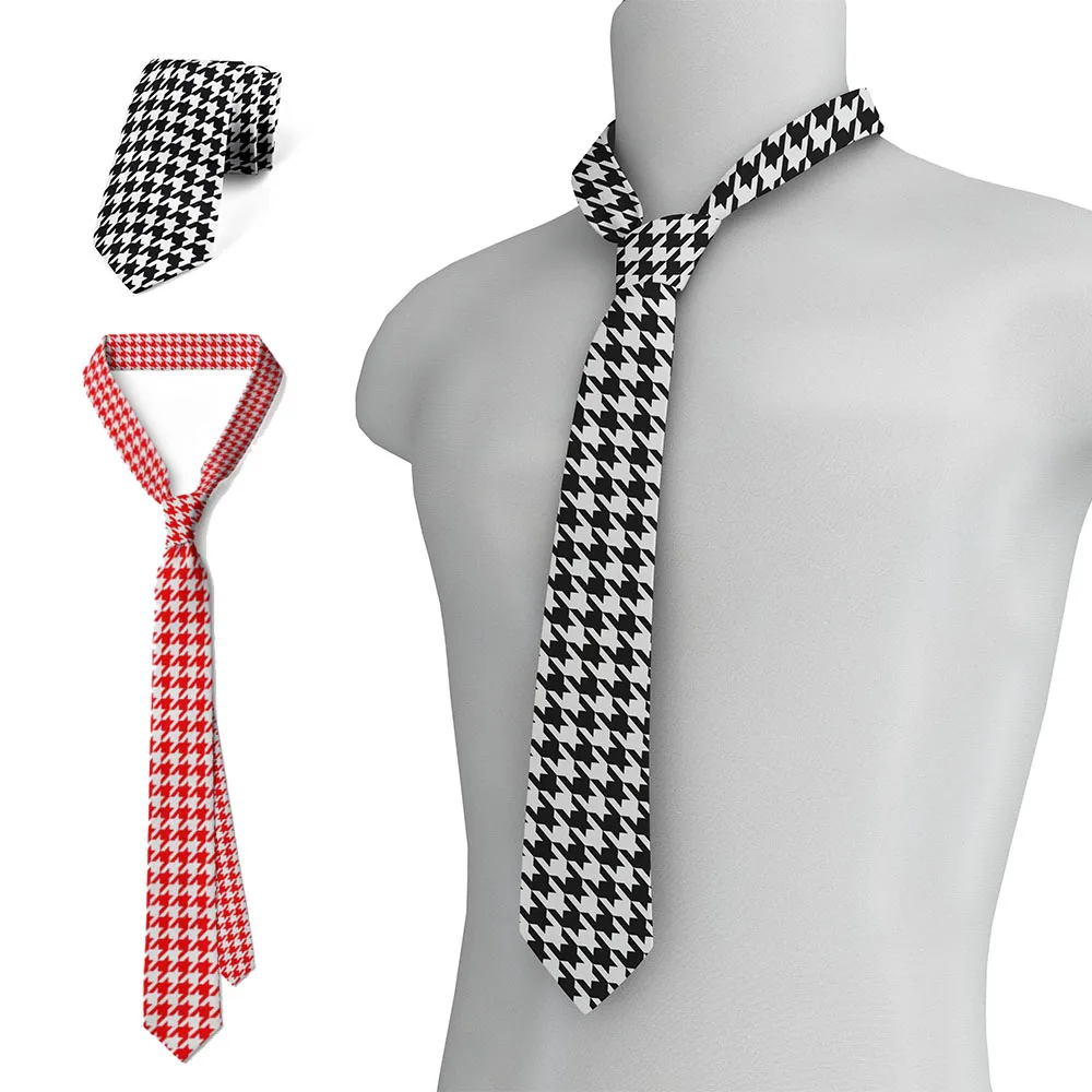 New fashion houndstooth men's tie personality business funny party gift casual wedding shirt tie holiday gift unisex 
New fashion houndstooth men's tie personality business funny party gift casual wedding shirt tie holiday gift unisex