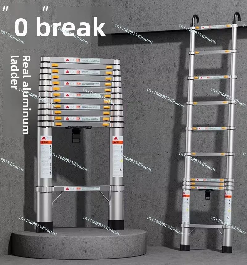All-aluminum Straight Ladder Telescopic Ladder Thickened Single-sided One-sided Ladder Lifting Factory Portable Household
All-aluminum Straight Ladder Telescopic Ladder Thickened Single-sided One-sided Ladder Lifting Factory Portable Household