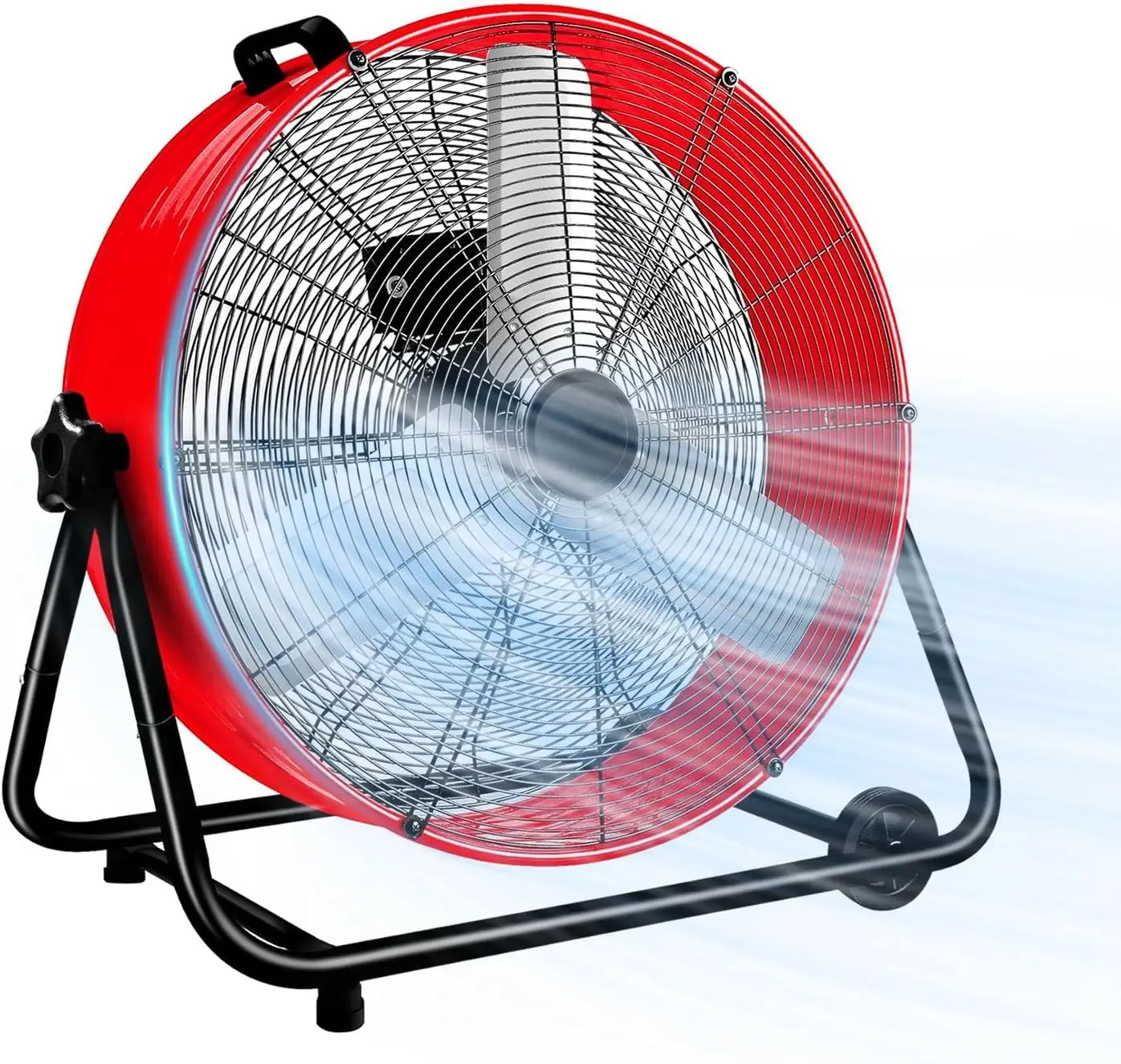 Red 24 Inch Heavy Duty Drum Fan, 8900 CFM, 3-Speed, for Warehouse, Workshop, Factory, Residential, Greenhouse
Red 24 Inch Heavy Duty Drum Fan, 8900 CFM, 3-Speed, for Warehouse, Workshop, Factory, Residential, Greenhouse