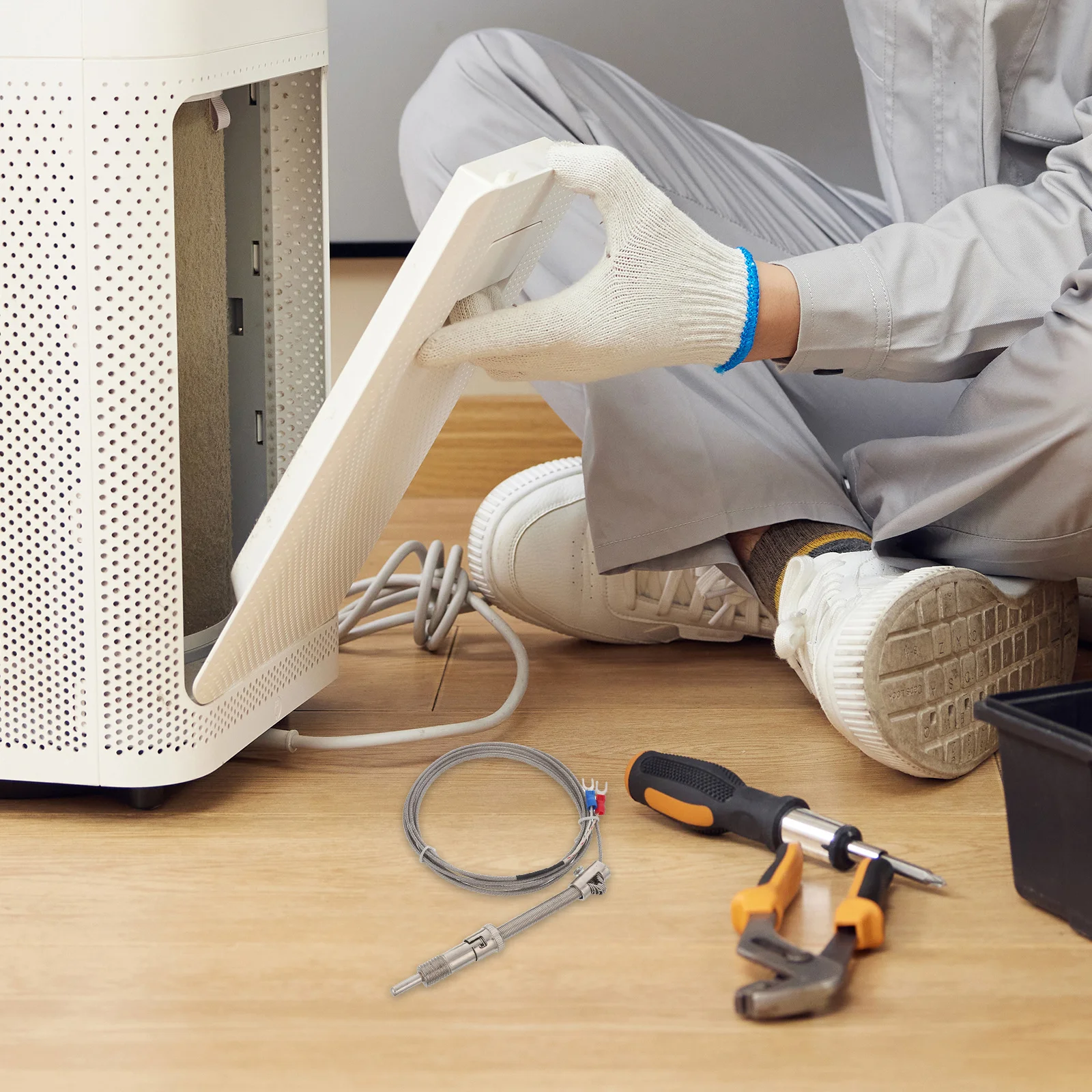 2M Waterproof Temperature Sensing Probe Stainless Steel Shielded Cable for Household Appliance Heating System Adjustment
2M Waterproof Temperature Sensing Probe Stainless Steel Shielded Cable for Household Appliance Heating System Adjustment