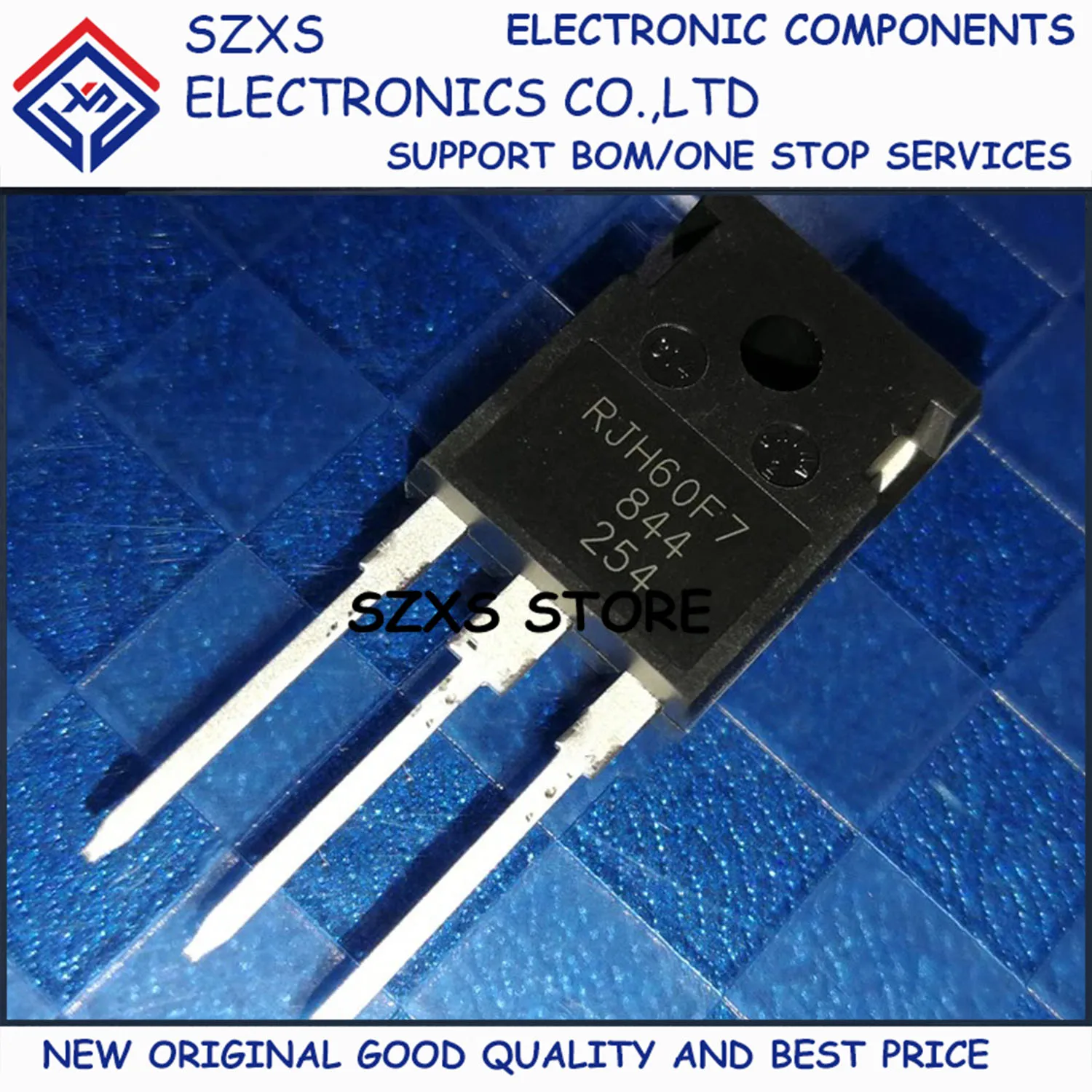 New Original 5Pcs RJH60F7 RJH60F7DPQ TO-247 600V 90A IGBT Transistor In Stock Electronic Components Good Quality
New Original 5Pcs RJH60F7 RJH60F7DPQ TO-247 600V 90A IGBT Transistor In Stock Electronic Components Good Quality