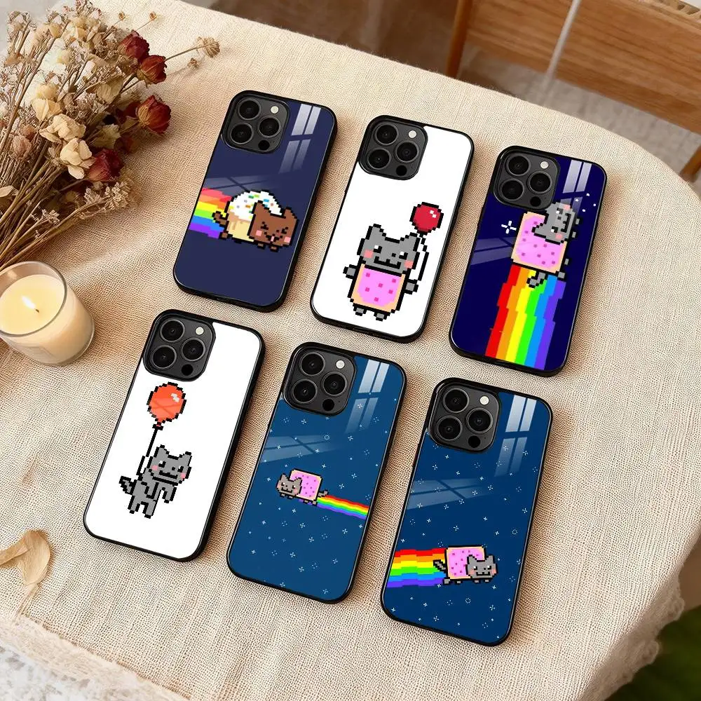 Cute Nyan Cat Phone Case For iPhone 17,16,15,14,13,12,Plus,Pro,Max For Magsafe Magnetic Wireless Charge
Cute Nyan Cat Phone Case For iPhone 17,16,15,14,13,12,Plus,Pro,Max For Magsafe Magnetic Wireless Charge