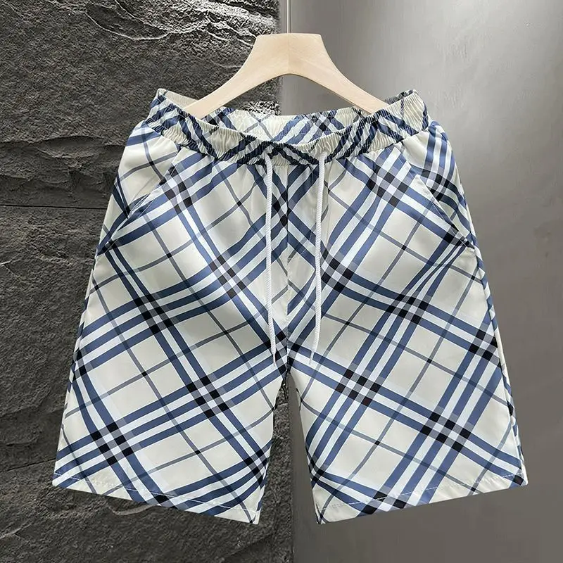 Latest 2026 Men's Fashion Shorts Trendy and Stylish with Quick-Dry Ice Silk Material Loose Fit for Beach Leisure
Latest 2026 Men's Fashion Shorts Trendy and Stylish with Quick-Dry Ice Silk Material Loose Fit for Beach Leisure