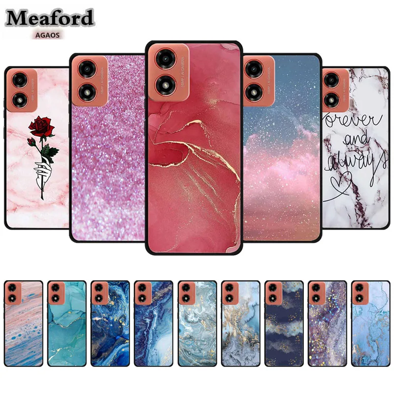 For Moto G04 G04s Phone Case Luxury Silicone Phone Back Cover for Motorola Moto G04s Colourful Marble Soft Shield Capa Fundas
For Moto G04 G04s Phone Case Luxury Silicone Phone Back Cover for Motorola Moto G04s Colourful Marble Soft Shield Capa Fundas