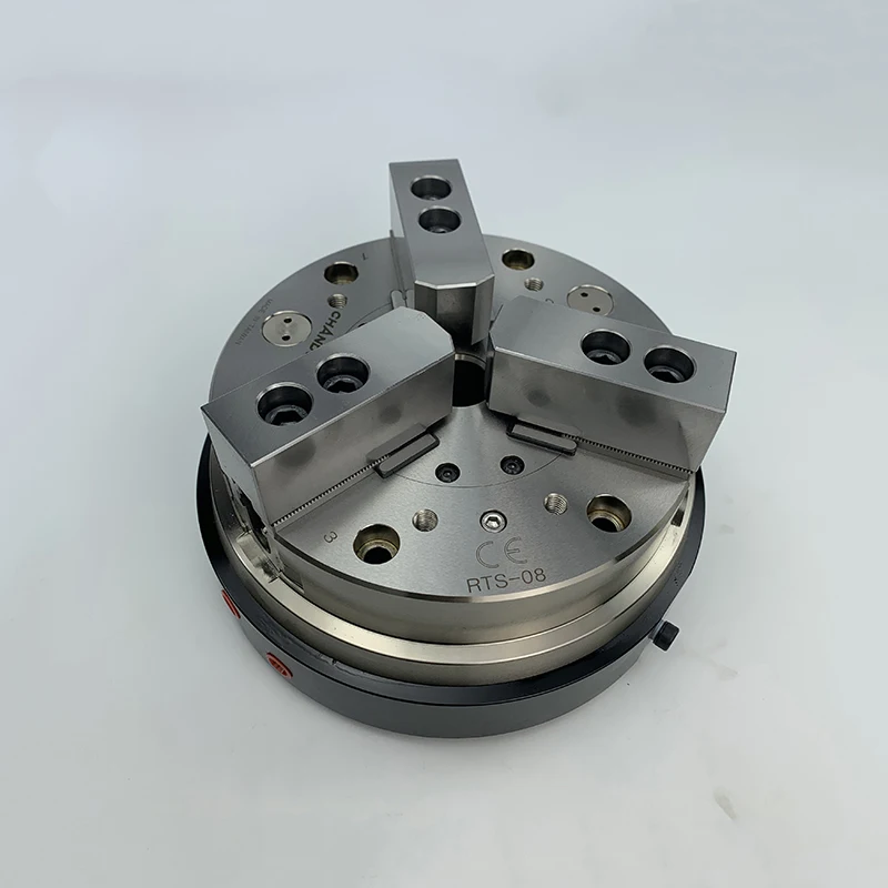Taiwan Qiandao front pneumatic three-jaw chuck four-axis five-axis special RTS-05 RTS-06 RTS-08
Taiwan Qiandao front pneumatic three-jaw chuck four-axis five-axis special RTS-05 RTS-06 RTS-08