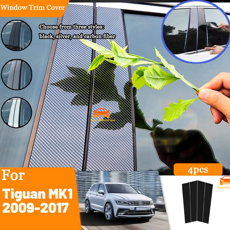 Glossy Black Silver Carbon Pillar Post For VW Tiguan MK1 2009-2017 Door Window Column BC Trim Sticker Cover Accessories
Glossy Black Silver Carbon Pillar Post For VW Tiguan MK1 2009-2017 Door Window Column BC Trim Sticker Cover Accessories