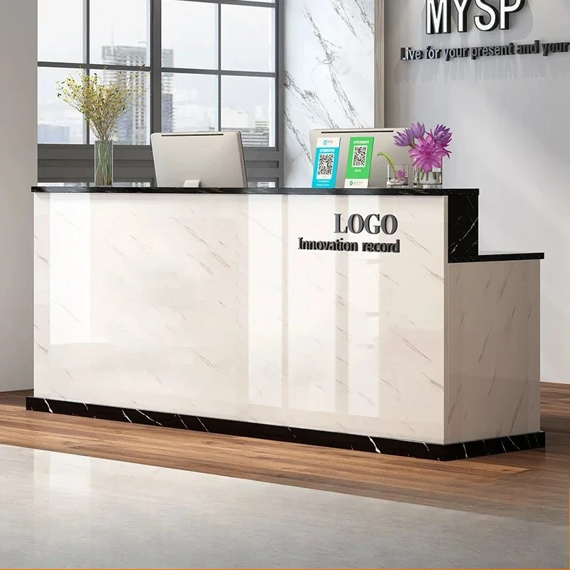 Luxury Senior Simple Bar Counter Salon Glamour Unique Reception Desk Modern Classic Mostrador Negocio Commercial Furniture
Luxury Senior Simple Bar Counter Salon Glamour Unique Reception Desk Modern Classic Mostrador Negocio Commercial Furniture