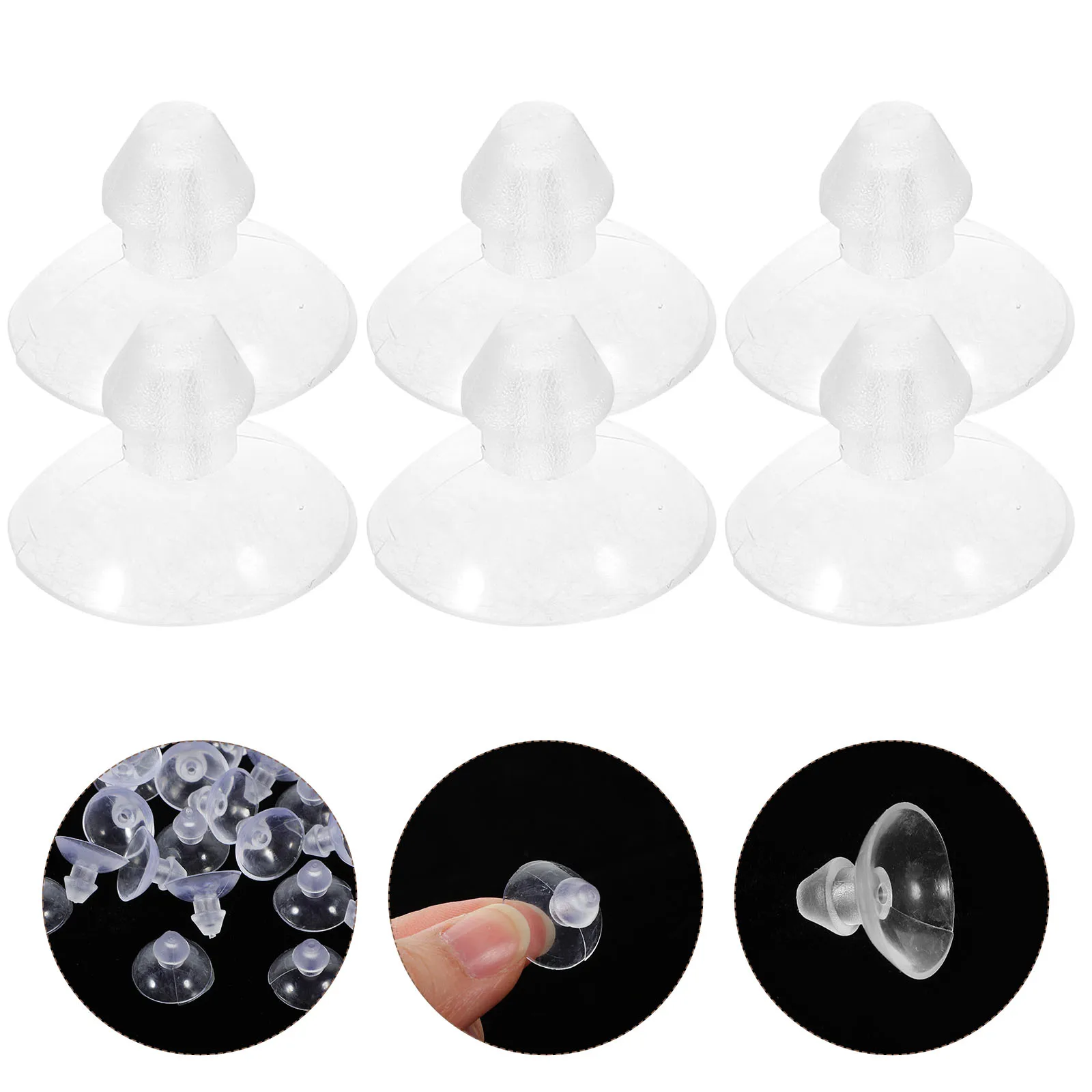 100Pcs Transparent Suction Cups Clear PVC Strong Adhesion Home Decor Accessories Glass Table Top Suckers Glass Table Top Suckers
100Pcs Transparent Suction Cups Clear PVC Strong Adhesion Home Decor Accessories Glass Table Top Suckers Glass Table Top Suckers