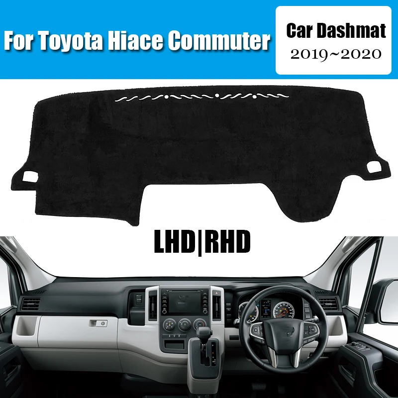 Car Dashboard Cover Dash Mat For Toyota Hiace Commuter 2019~2020 Non-slip Sun Shade DashMat LHD Car-styling Suede Leather
Car Dashboard Cover Dash Mat For Toyota Hiace Commuter 2019~2020 Non-slip Sun Shade DashMat LHD Car-styling Suede Leather