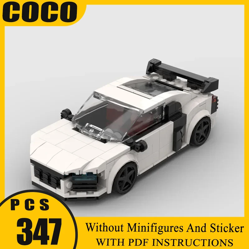 Moc строительные блоки, серия автомобилей R8 GT, чемпион скорости, модель автомобиля, технология, кирпичи, городские автомобили, сделай сам, праздничные строительные игрушки
Moc строительные блоки, серия автомобилей R8 GT, чемпион скорости, модель автомобиля, технология, кирпичи, городские автомобили, сделай сам, праздничные строительные игрушки