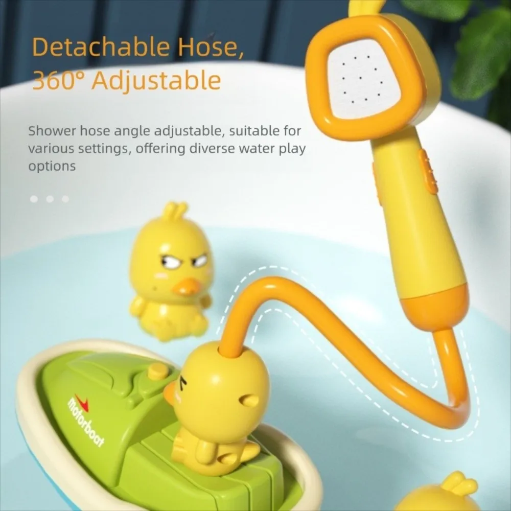 Durable Electric Duck Shape Shower Water Surf Bath Sprinkler Duck Relaxing Bathtub Sprinkler Set Water
Durable Electric Duck Shape Shower Water Surf Bath Sprinkler Duck Relaxing Bathtub Sprinkler Set Water